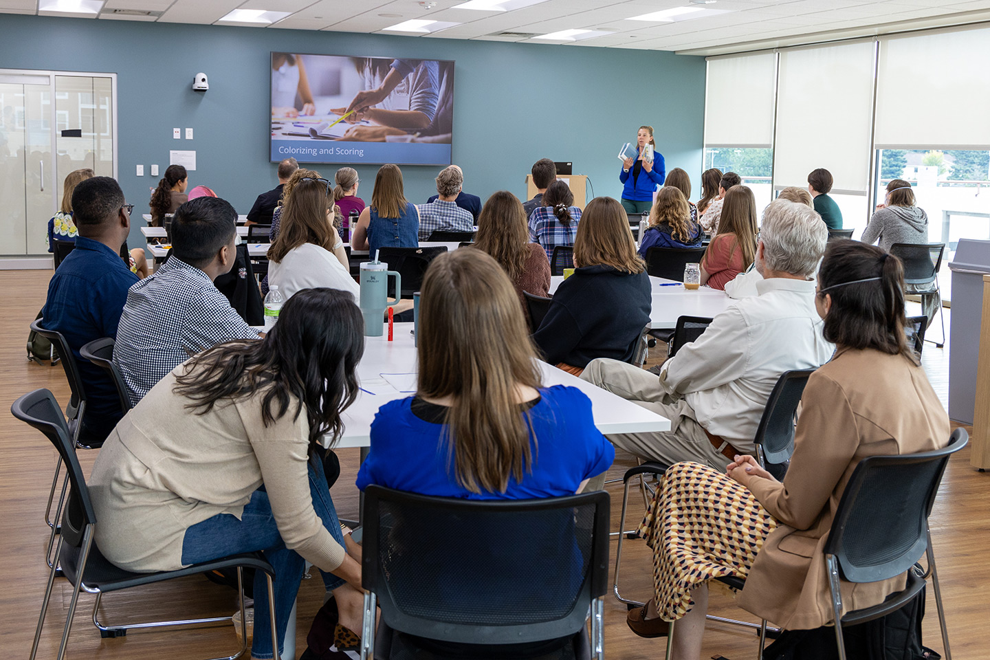 DFMCH's Research faculty and staff participate in a team retreat.