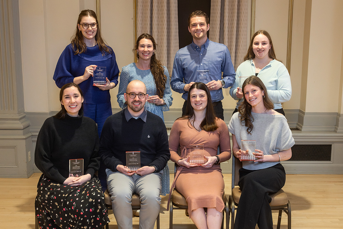 McGovern-Tracy medical student and resident scholars.