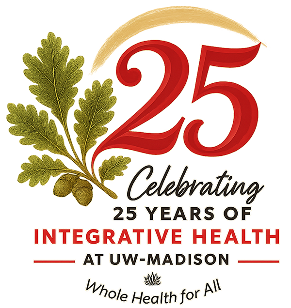 Integrative Health 25th Year Celebration Logo