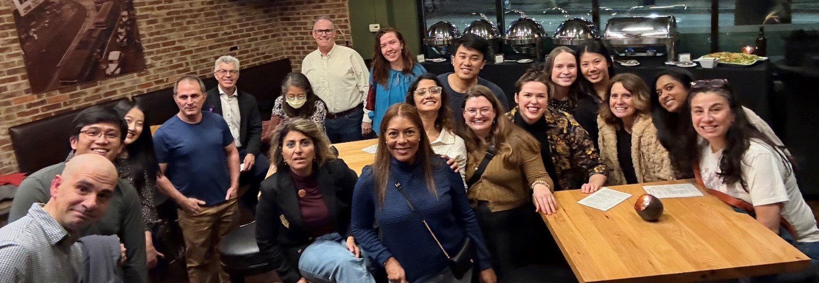 Group photo of researchers and staff who work on the Bruce Barrett team.