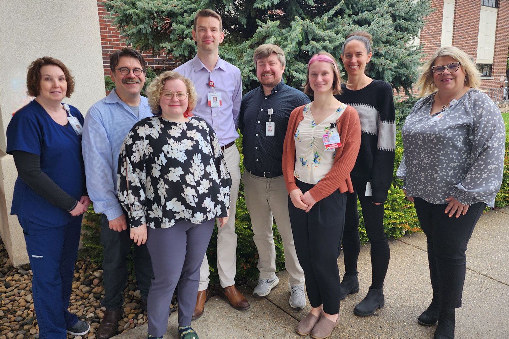 Baraboo resident graduates and faculty.